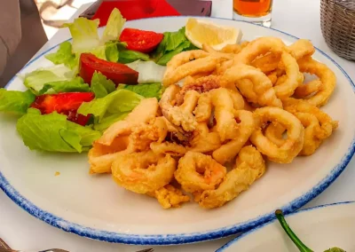 Restaurante El Rancho de Javi Cercedilla calamares